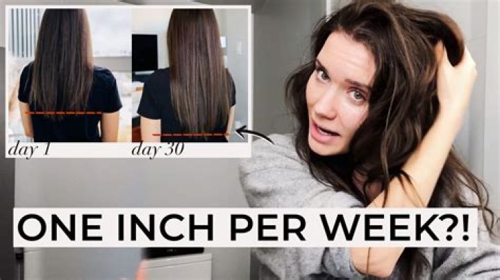 Hair growth in a month