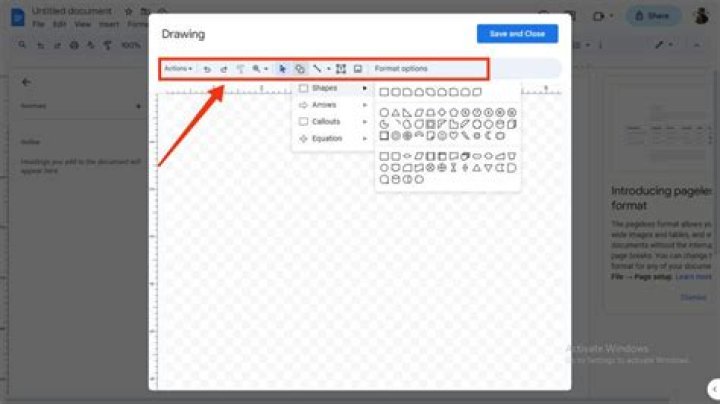How to draw on google docs