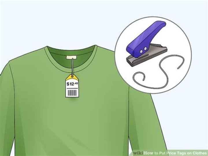 How To Put Tags Back On Clothes
